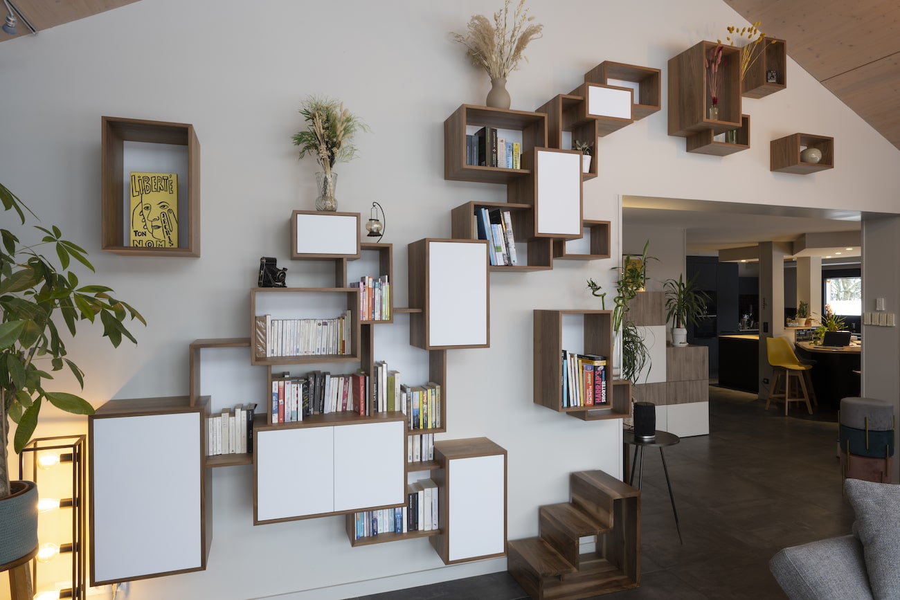 meuble design et sur mesure fabien masnada annecy et geneve-min bibliothèque design sur-mesure